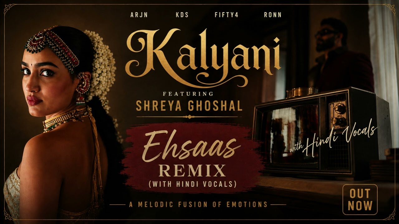 Kalyani (Ehsaas Remix) | Shreya Ghoshal | ARJN | KDS | FIFTY4 | RONN | Hindi Vocal Remix