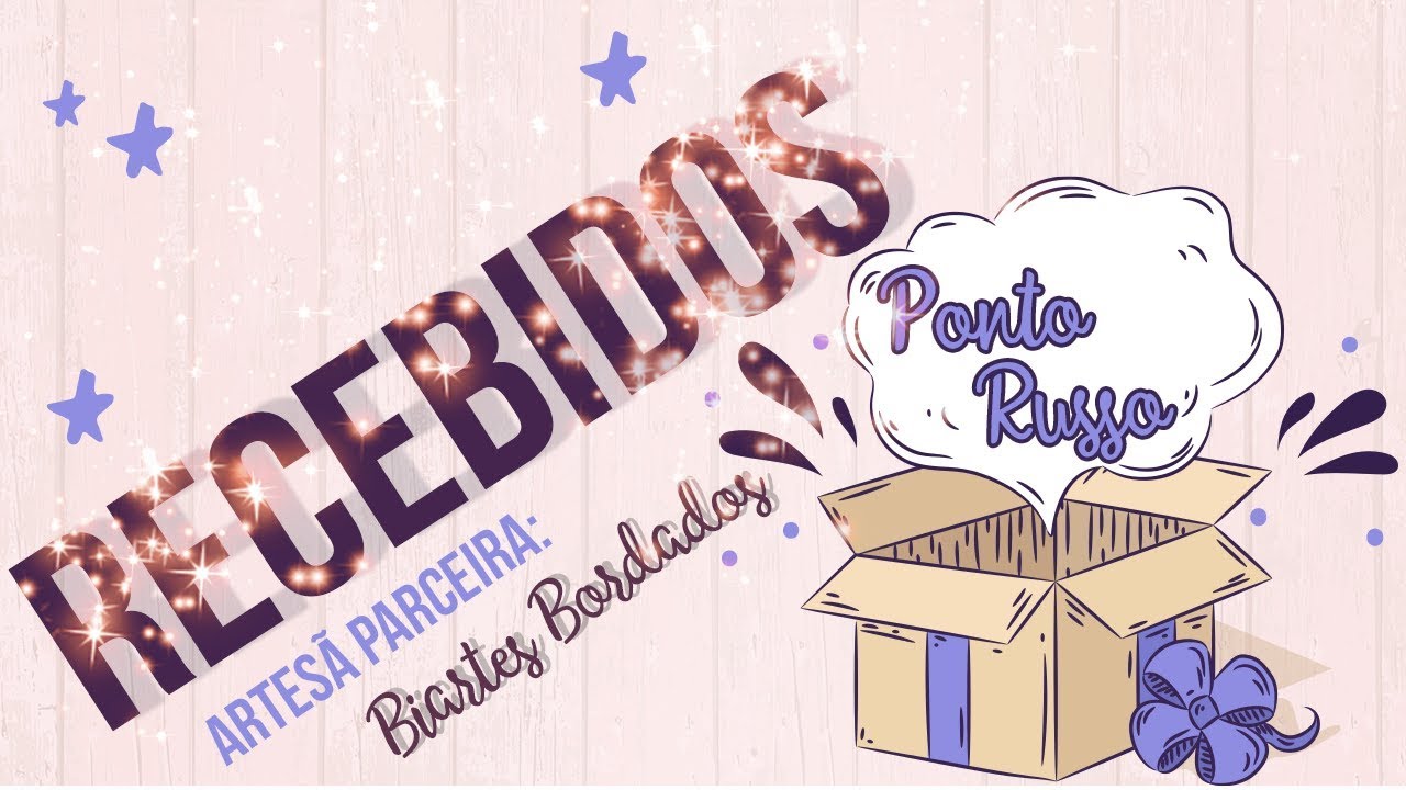 RECEBIDOS DAS PARCEIRAS - Ponto Russo - Fabiana Guilhermetti