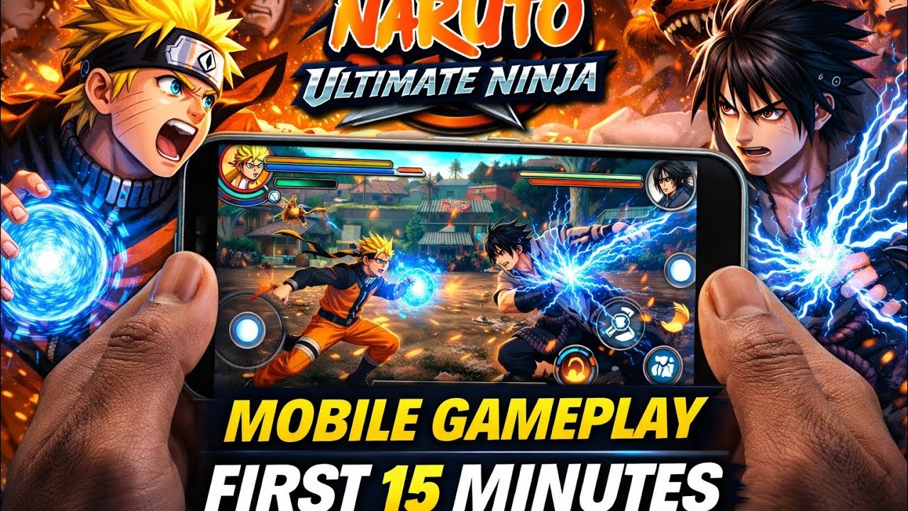 Naruto Ultimate Ninja – Story Mode Begins! 🔥 First 15 Minutes Gameplay