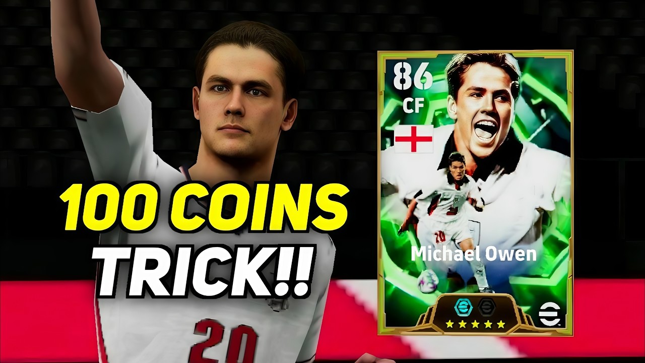 Trick To Get Epic Michael Owen & Edgar Davids In eFootball 2026 Mobile