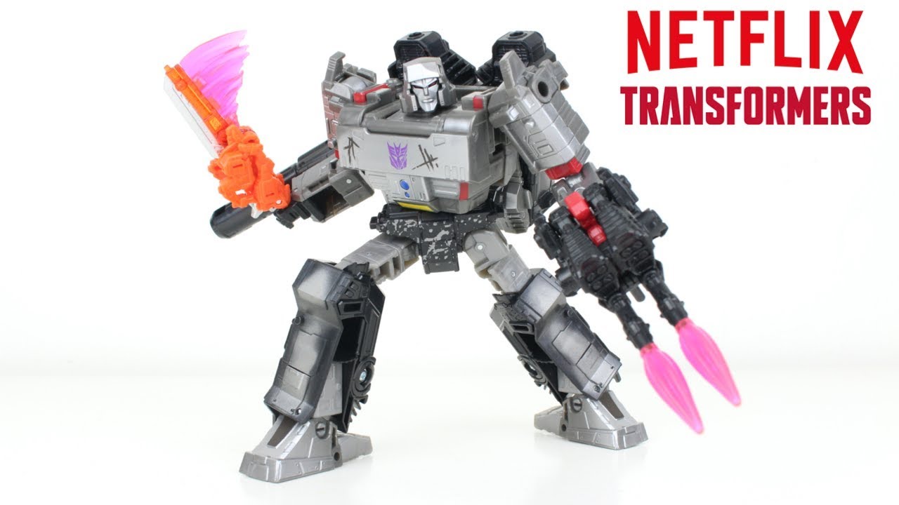 Transformers Netflix War For Cybertron Battlefield Megatron Review