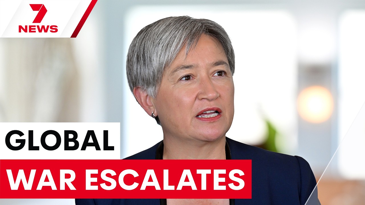 Foreign Minister Penny Wong speaks on Middle East conflict | 7NEWS