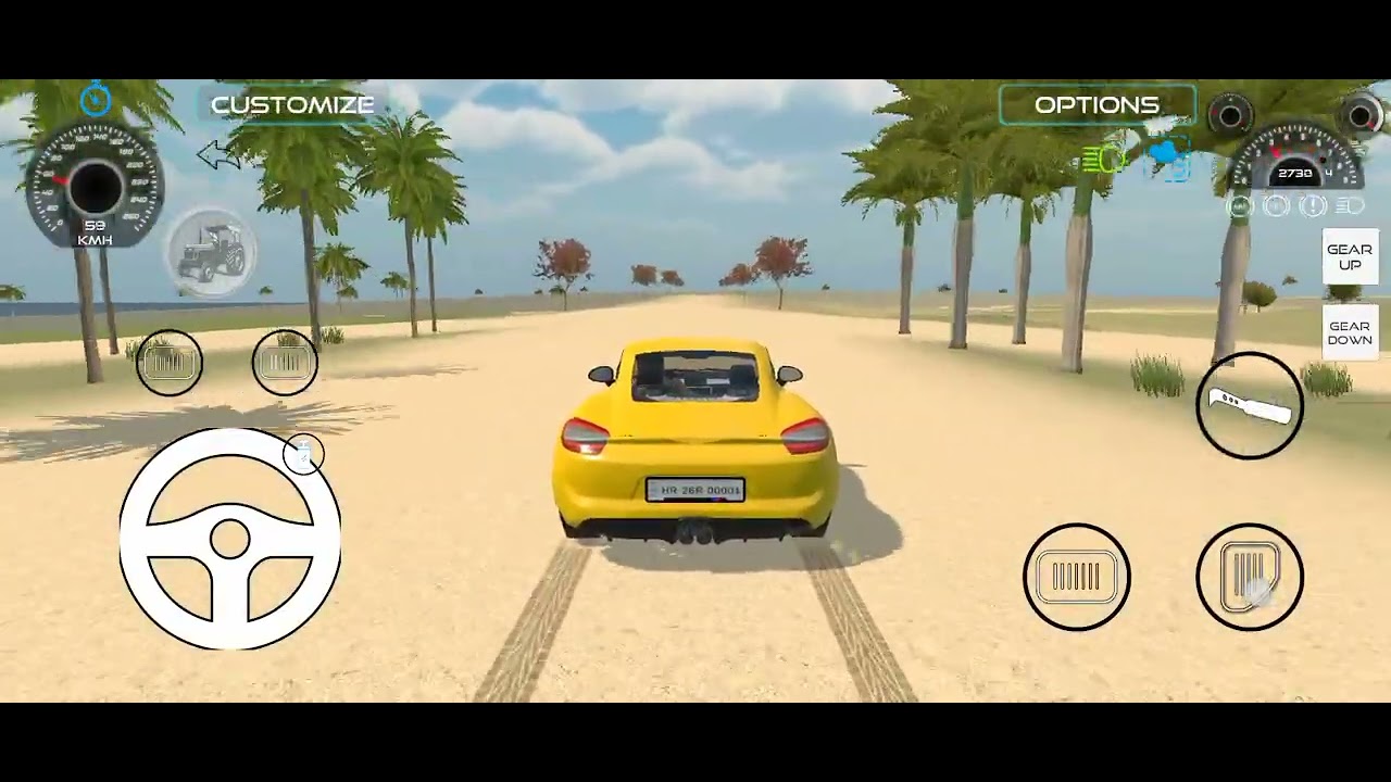 Porse driving Indian vehicle 3D game Robin Raj game