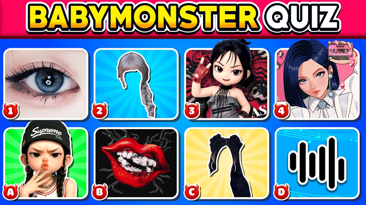 Только настоящие MONSTIZ пройдут этот тест 😈 Викторина по песням и участникам BABYMONSTER | Викто...