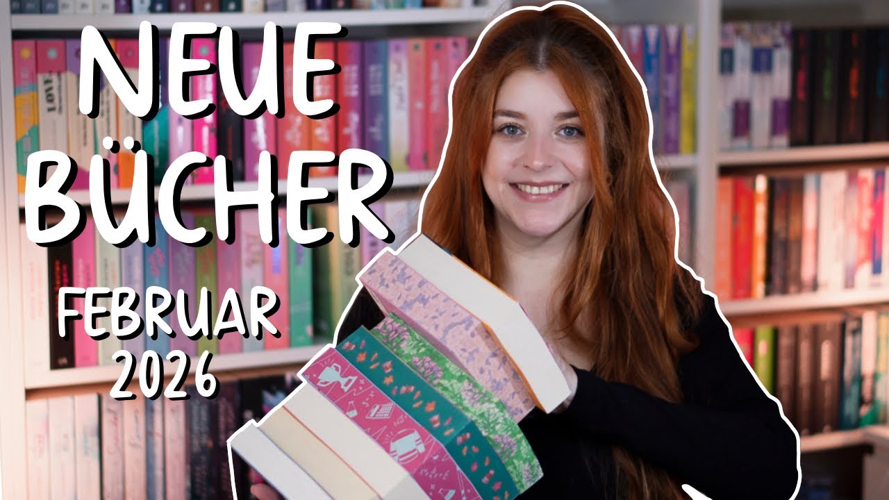 Neuzugänge | Februar 2026 | 15 neue Bücher in meinem Regal 📚 | Dunkelbuntetraeume 