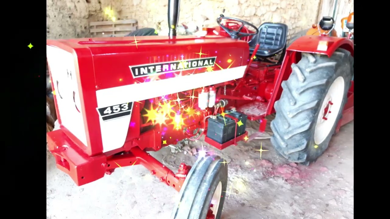 Peinture sur      l'International 453
