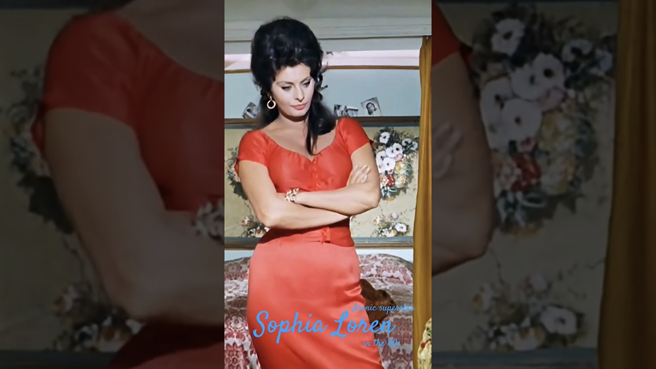 Iconic superstar Sophia Loren in the 60s / Boccaccio '70 #moviestar #nostalgia #60s #70s