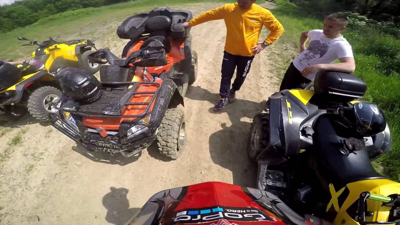 Summer Ride 2016 #1 Outlander570l/Renegade800/Grizzly660/KingQuad750 POLICE Fail