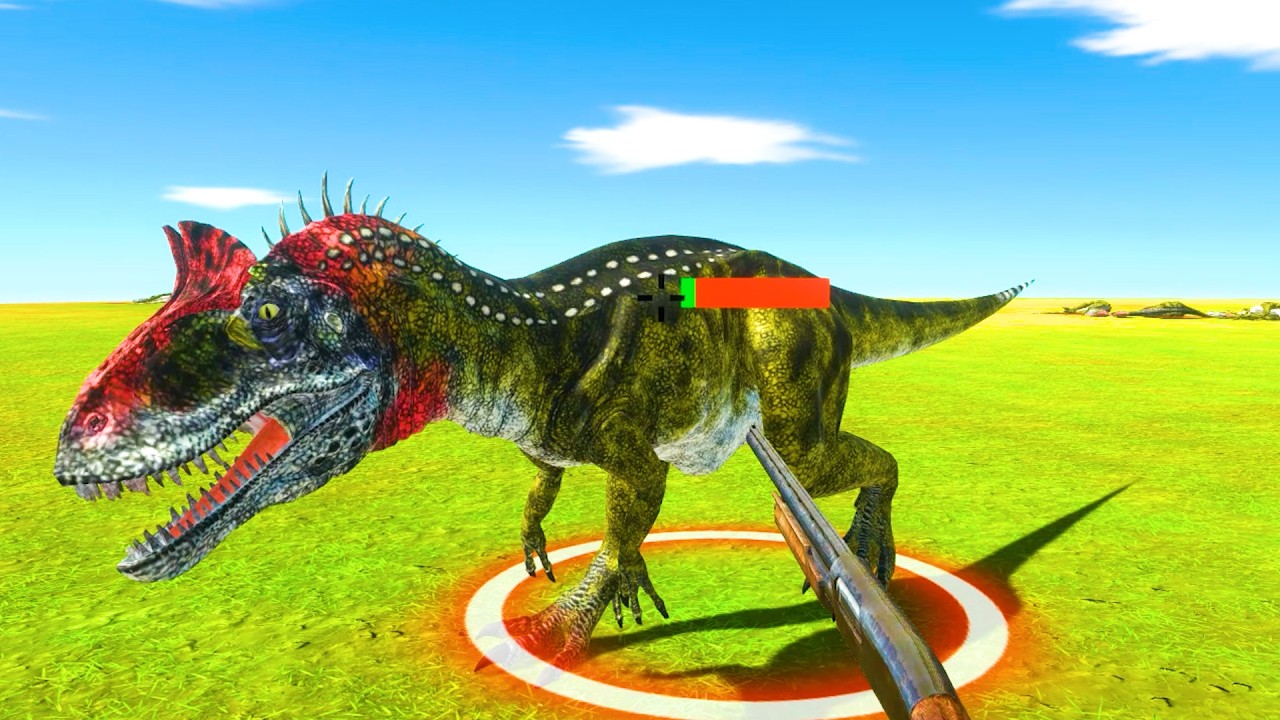 Can I Survive from Dinosaur? 😱 | ARBS Simulator Battle