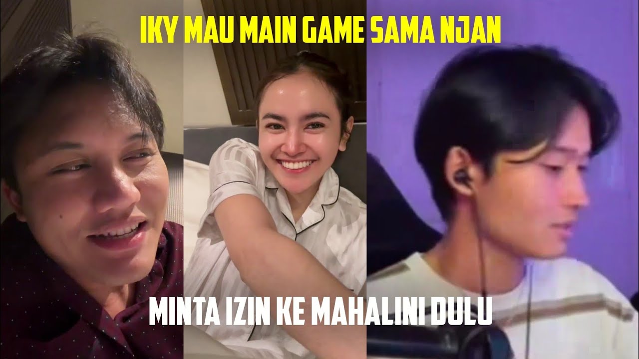 IKY MAU MAIN GAME SAMA NJAN, MINTA IZIN KE MAHALINI DULU