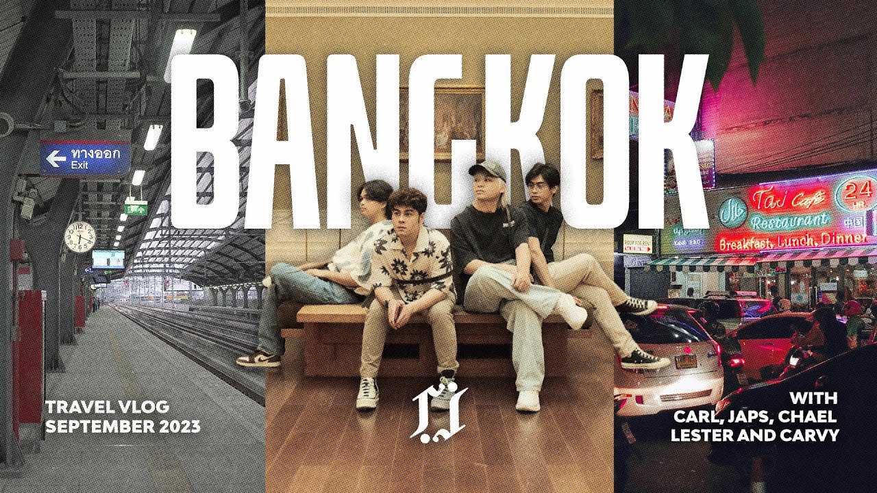5 Day trip in Bangkok: Exploring Thailand's Vibrant Capital! | RJ Cruz