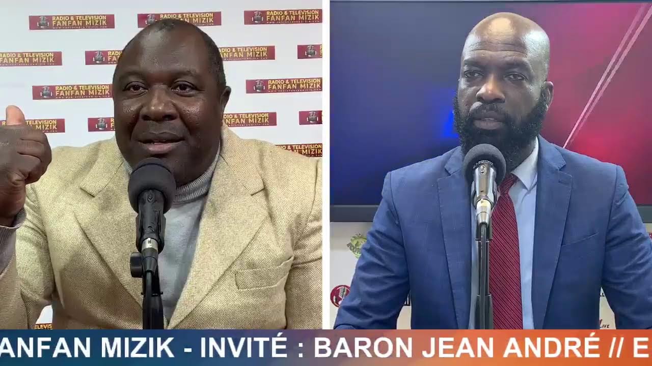 L’ÉMISSION FACE À FACE // PRÉSENTATION FANFAN MIZIK - INVITÉ : BARON JEAN ANDRÉ
