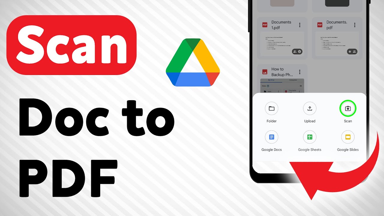 How to Scan Documents to PDF Using Google Drive (Updated)
