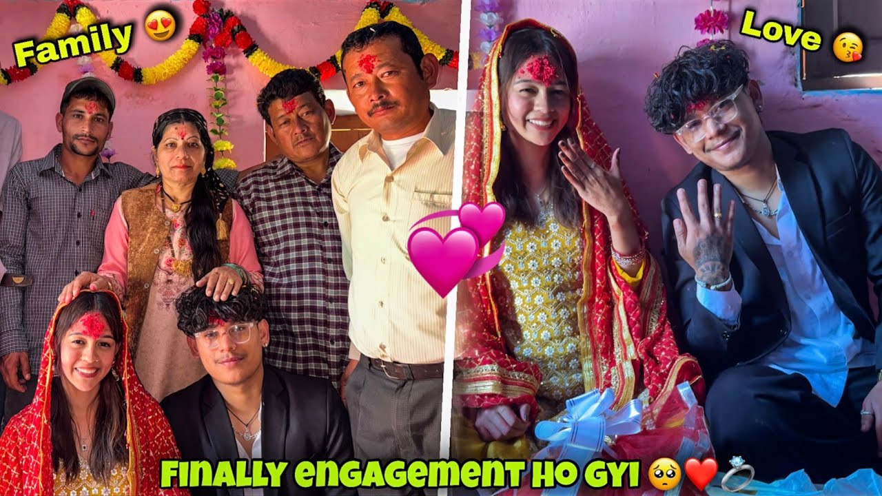 Finally engagement Ho Gayi Neelam Ke Saath ￼🥺❤️💍 / dream come true 💞￼
