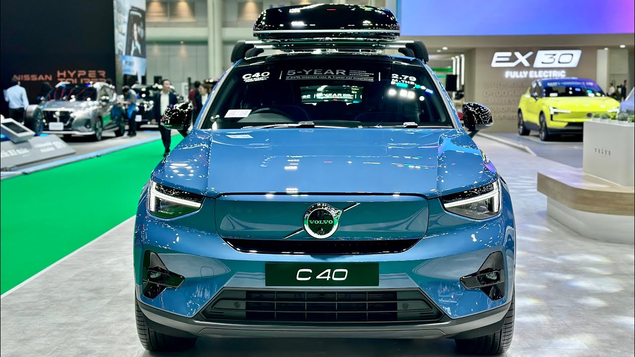 New Volvo C40 ( 2024 ) - Luxury EV SUV | Interior And Exterior