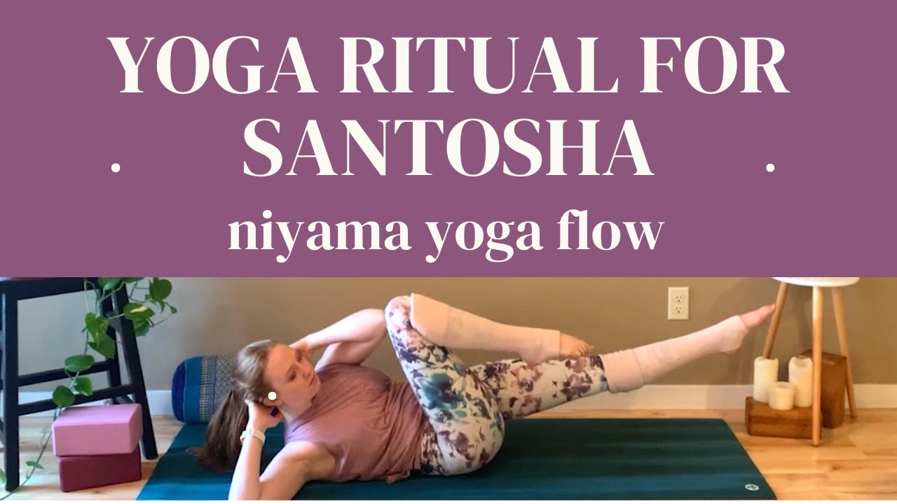 Ritual for Santosha - ALL FLOOR YOGA FLOW w/ Journaling and Meditation