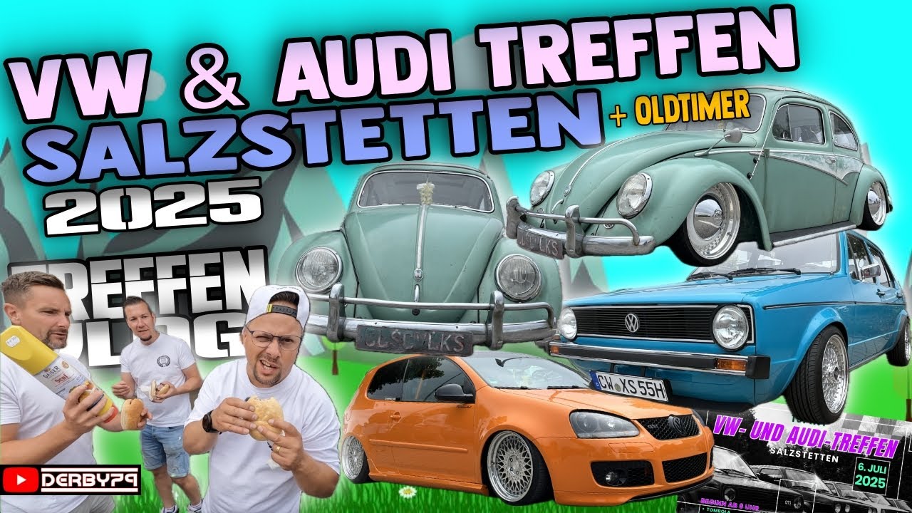 🌲AB IN DEN SCHWARZWALD | VW & AUDI TREFFEN SALZSTETTEN🥶TREFFEN-VLOG🎈