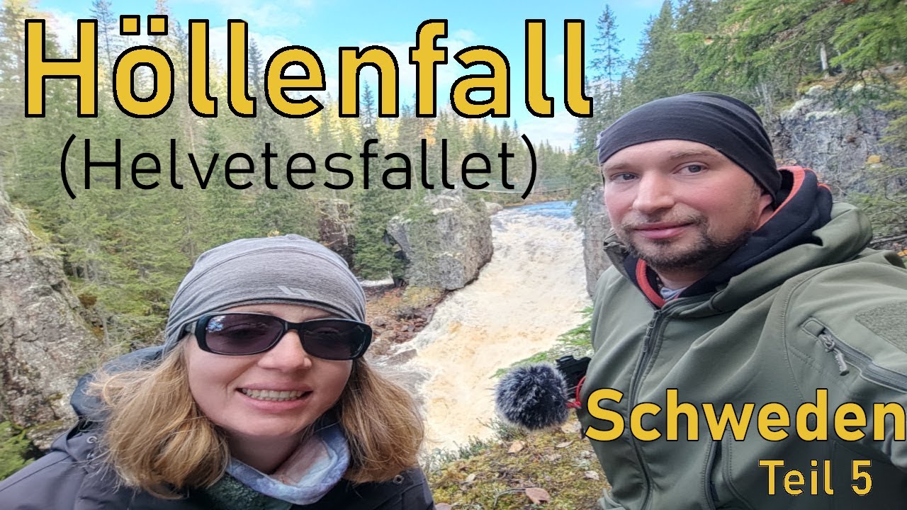 Schweden Roadtrip 2022 // Teil 5 // Wasserfall Helvetesfallet (Höllenfall)