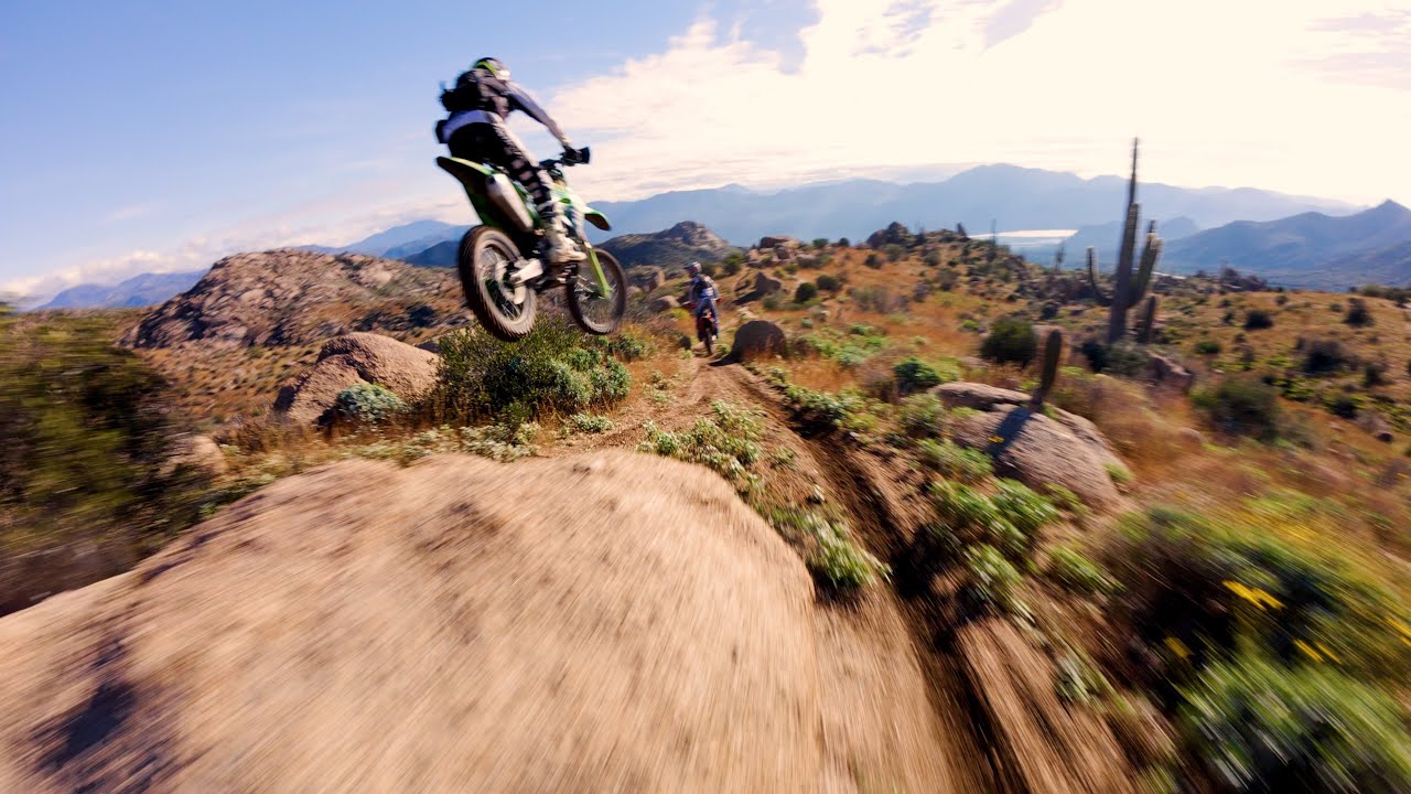 Cinematic Enduro POV (Big Rock Splatter Crash)