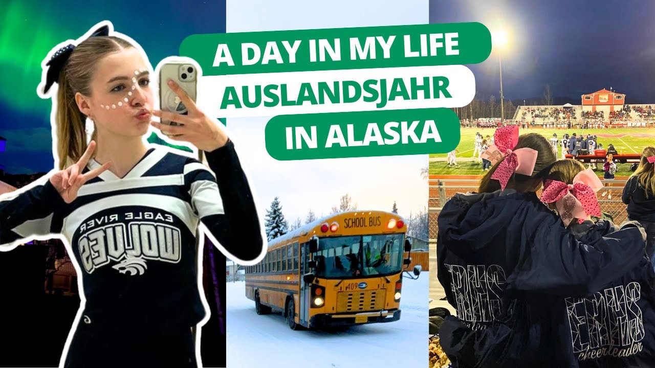 Schüleraustausch in Alaska: Enni nimmt euch mit durch ihren Schultag an ihrer High School 🏫❄️