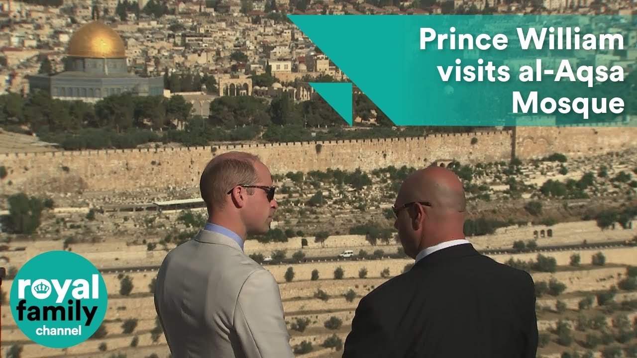 Prince William visits al-Aqsa Mosque in Jerusalem