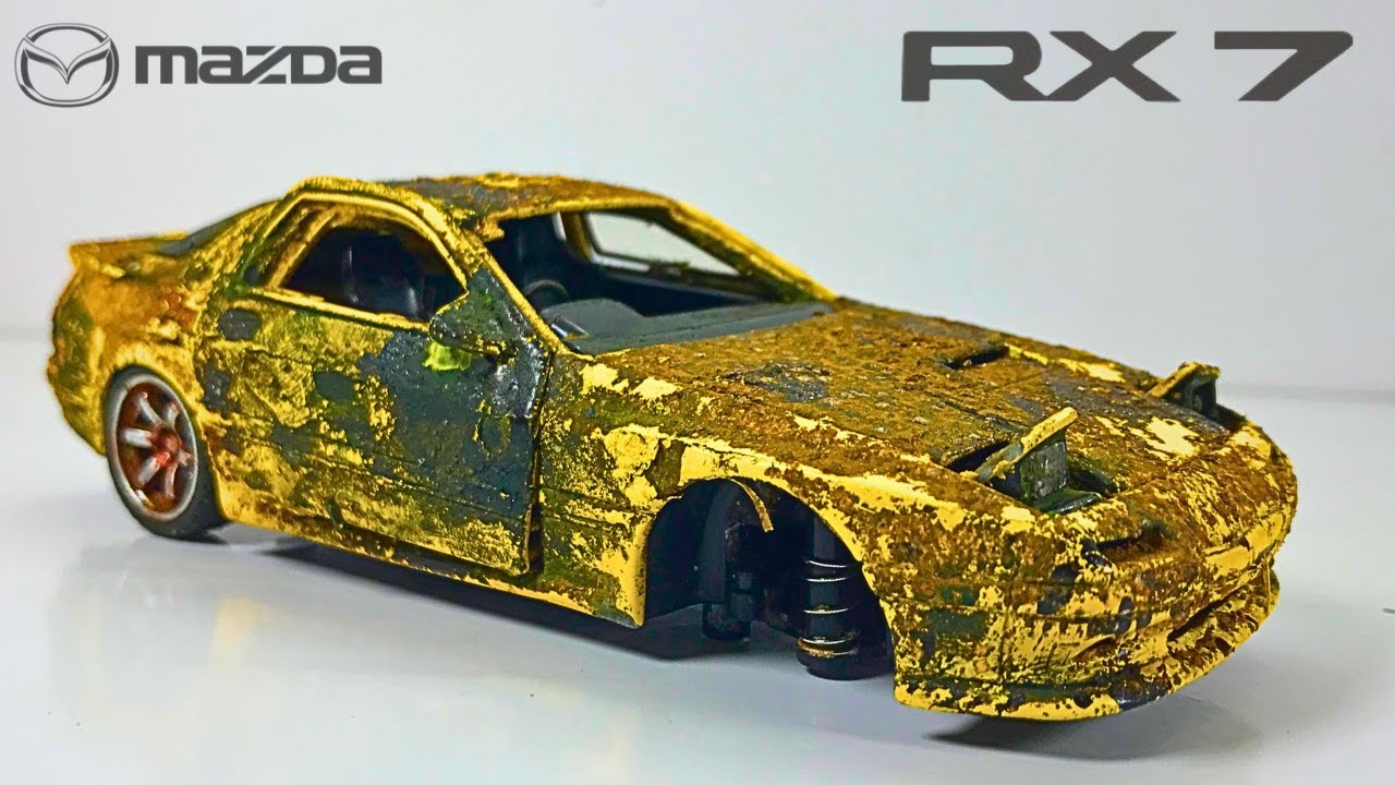 Rescuing an Abandoned Mazda RX7 – Full Restoration Project #carrestoration