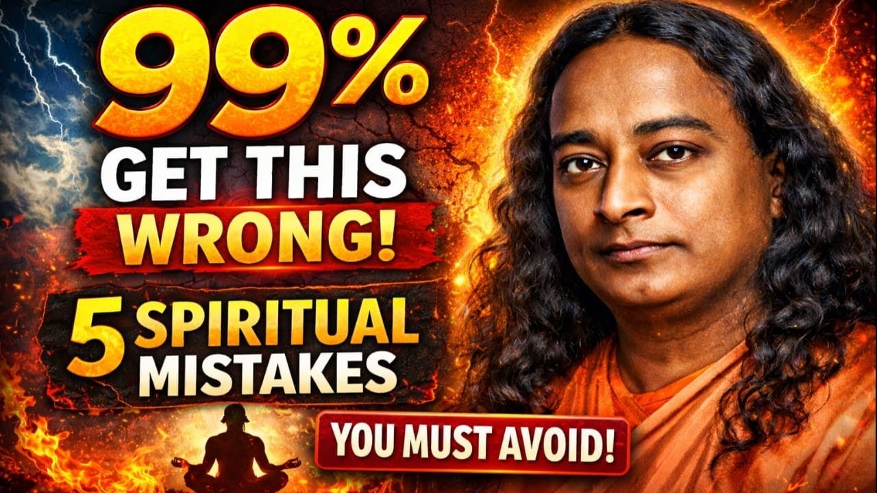 5 Spiritual Mistakes You Should Never Make – 99% People Get This Wrong | Paramahansa Yogananda