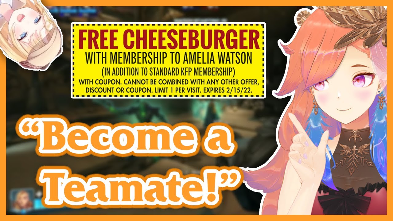 Kiara Tells You to Become a Teamate