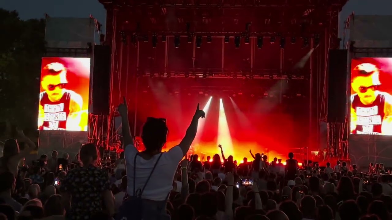 July 3, 2025: Thirty Seconds to Mars in concert at the Casa Rossa Arena in Gorizia