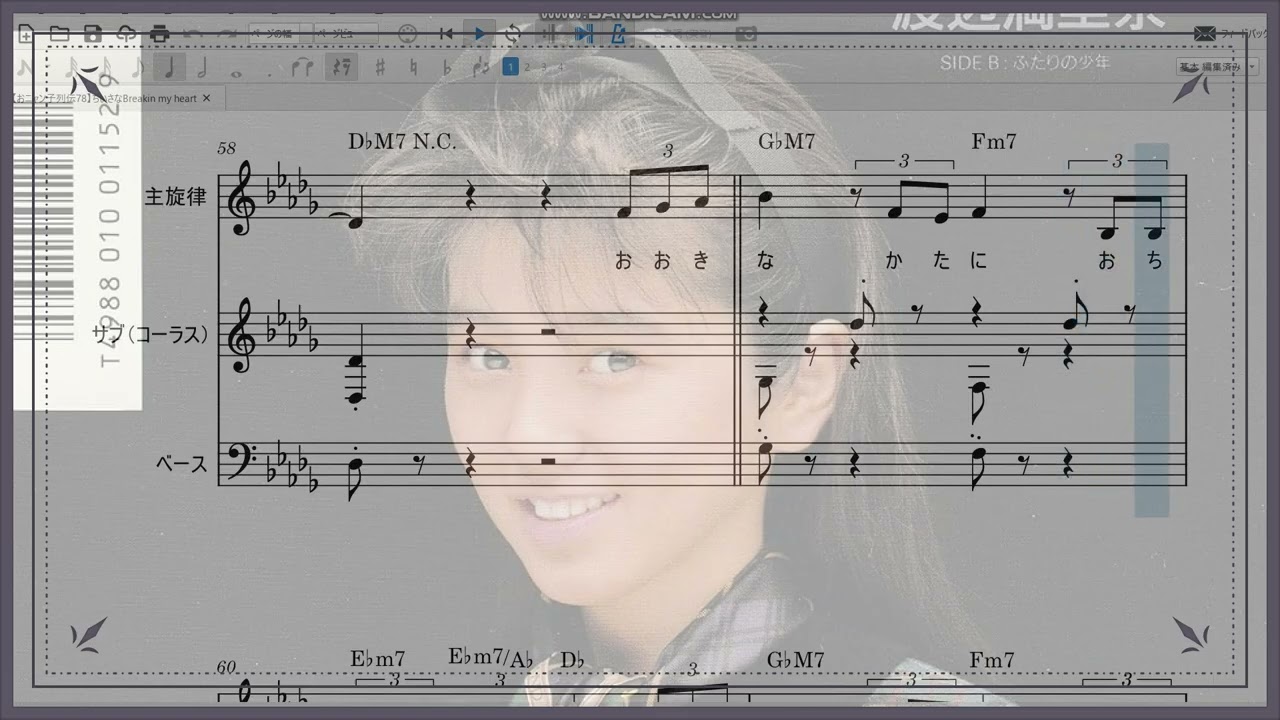 【おニャン子列伝78】ちいさなBreakin' my heart　渡辺満里奈