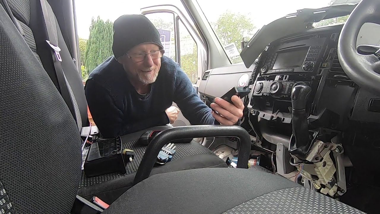 HOW to fix Mercedes Sprinter Automatic gear shift  Stuck In Park