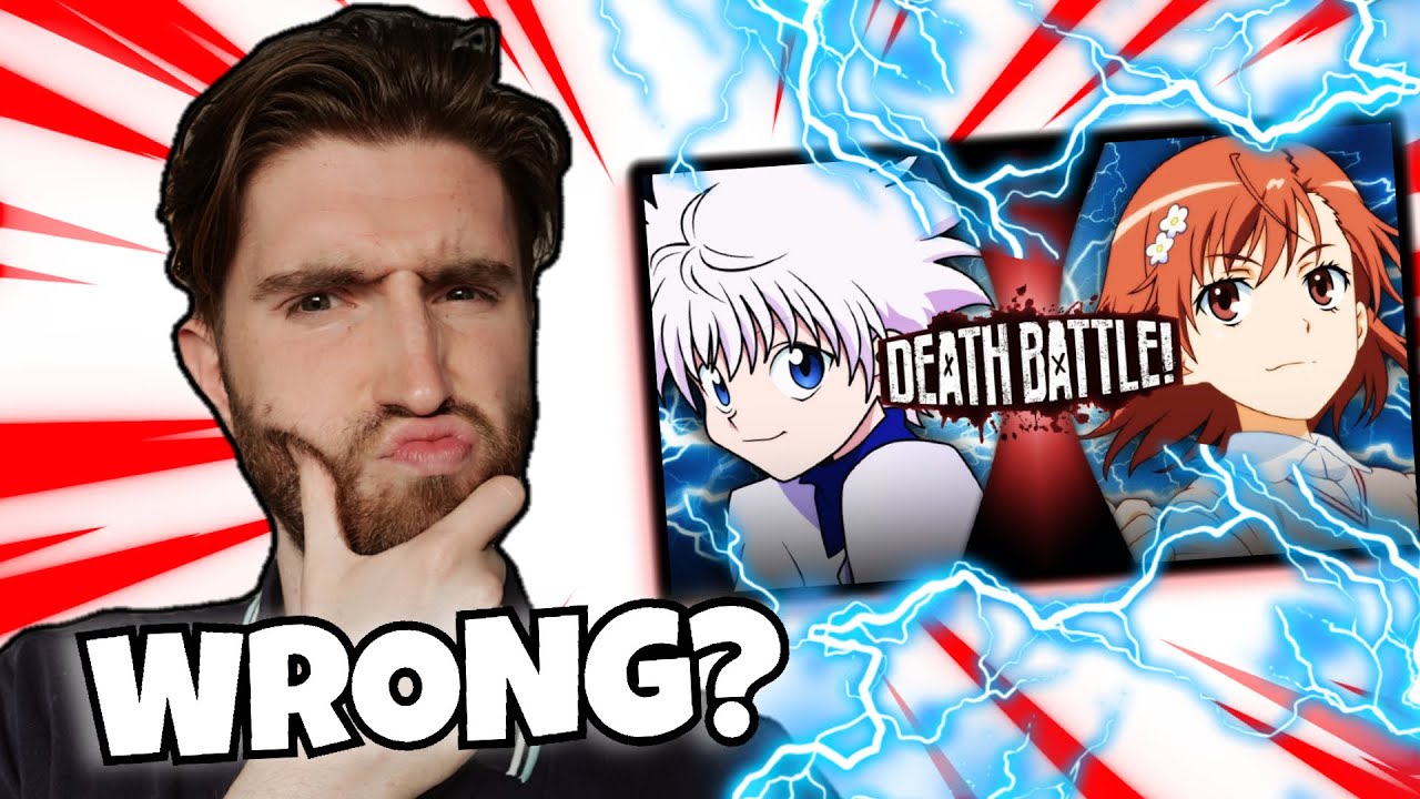 Index Fan Reacts to Misaka vs Killua DEATH BATTLE