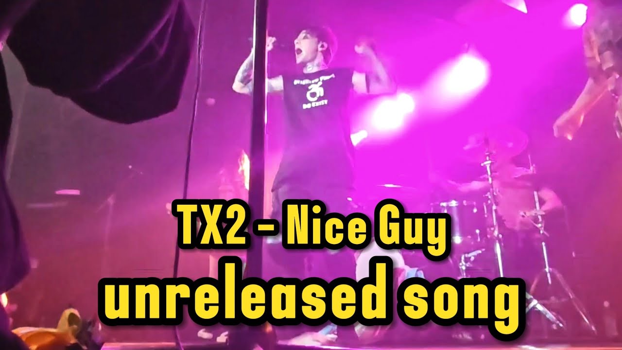 TX2 unreleased song Nice Guy at Rebellion Manchester (10/09/25)  | TX2 wore my t-shirt on stage