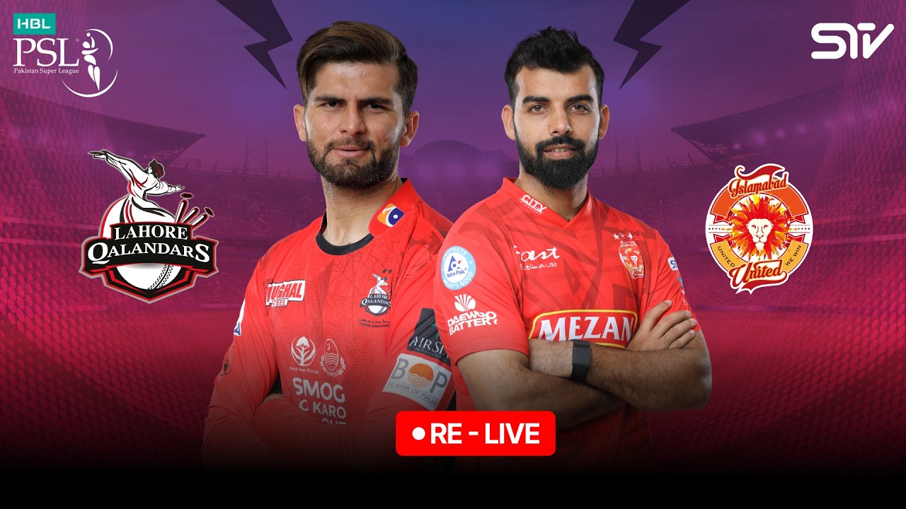 🔴 - 𝐑𝐄𝐋𝐈𝐕𝐄 | Islamabad United vs Lahore Qalandars | Match 01  | HBL PSL 10 | MZB1U