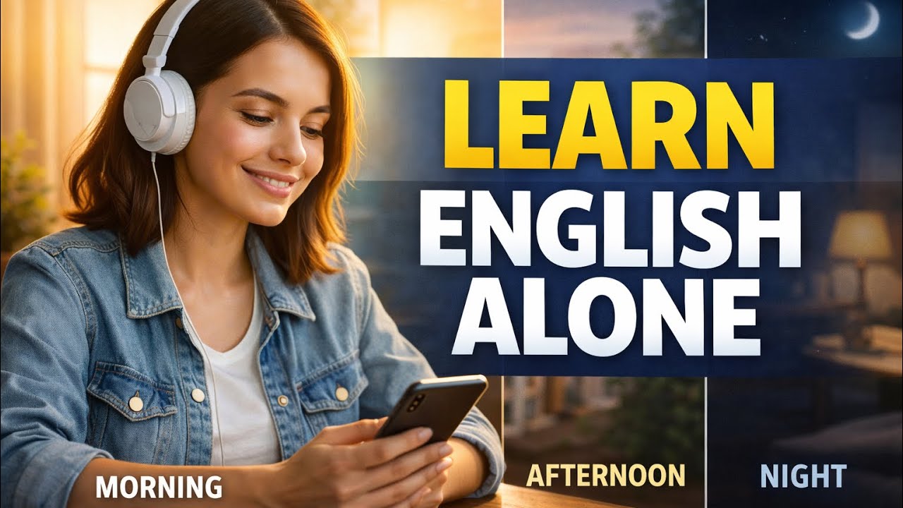 A1–A2 Daily English Routine | Learn English Without a Teacher