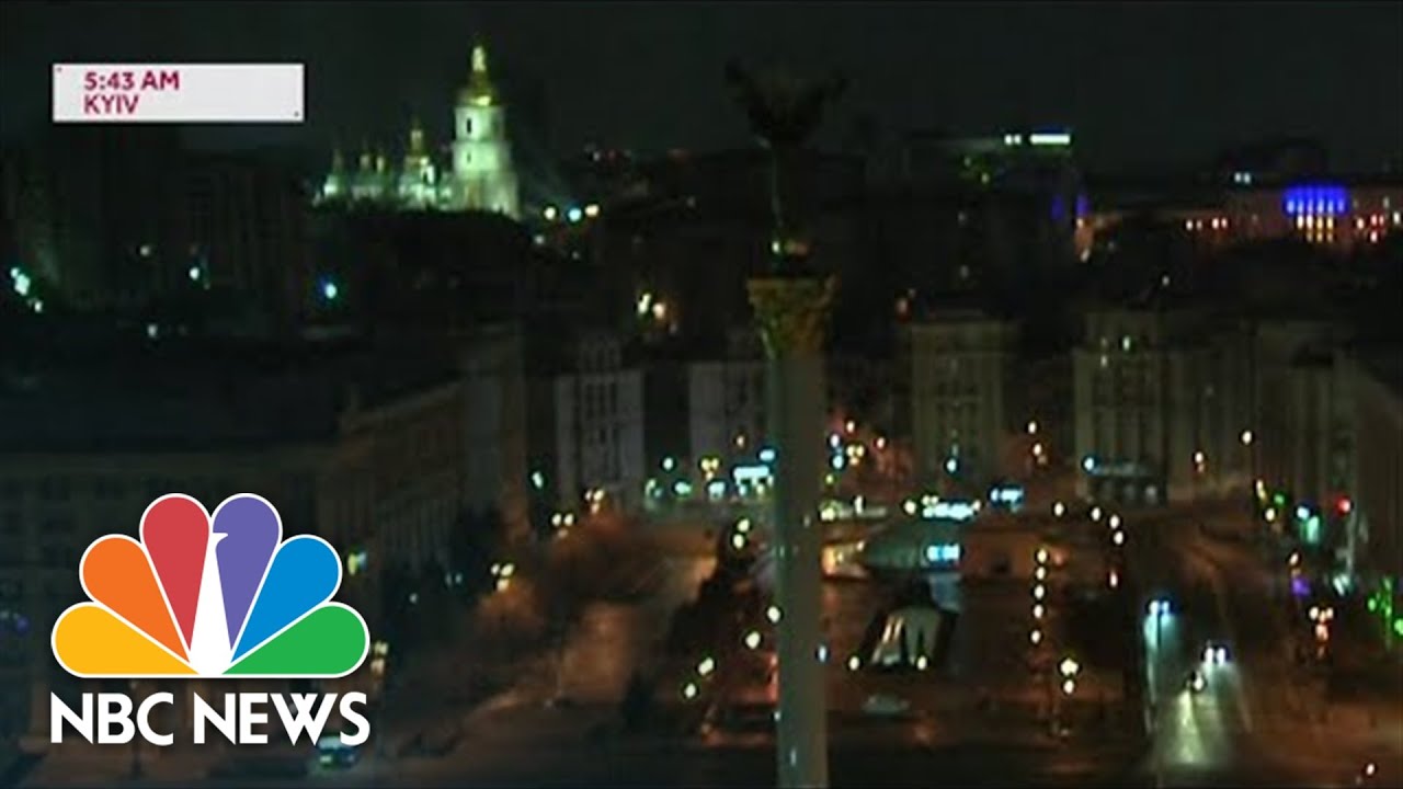 Report: Cruise And Ballistic Missile Strikes Underway In Kyiv Control Centers