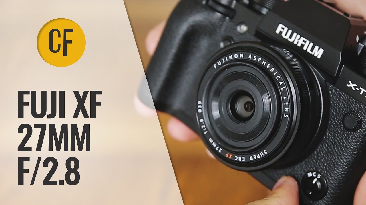 Обзор объектива Fuji XF 27mm f/2.8 с примерами
