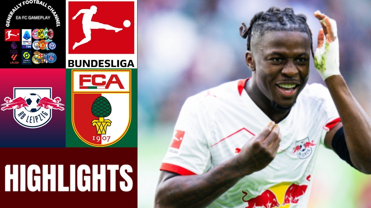 RB Leipzig vs FC Augsburg | 25.Spieltag Bundesliga | Fußball Highlights