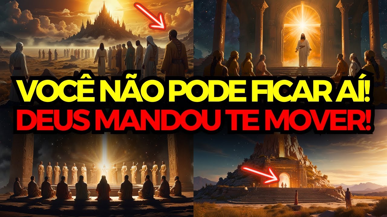 ESCOLHIDO, DEUS ESTÁ TE TIRANDO DESSE LUGAR — AINDA HOJE