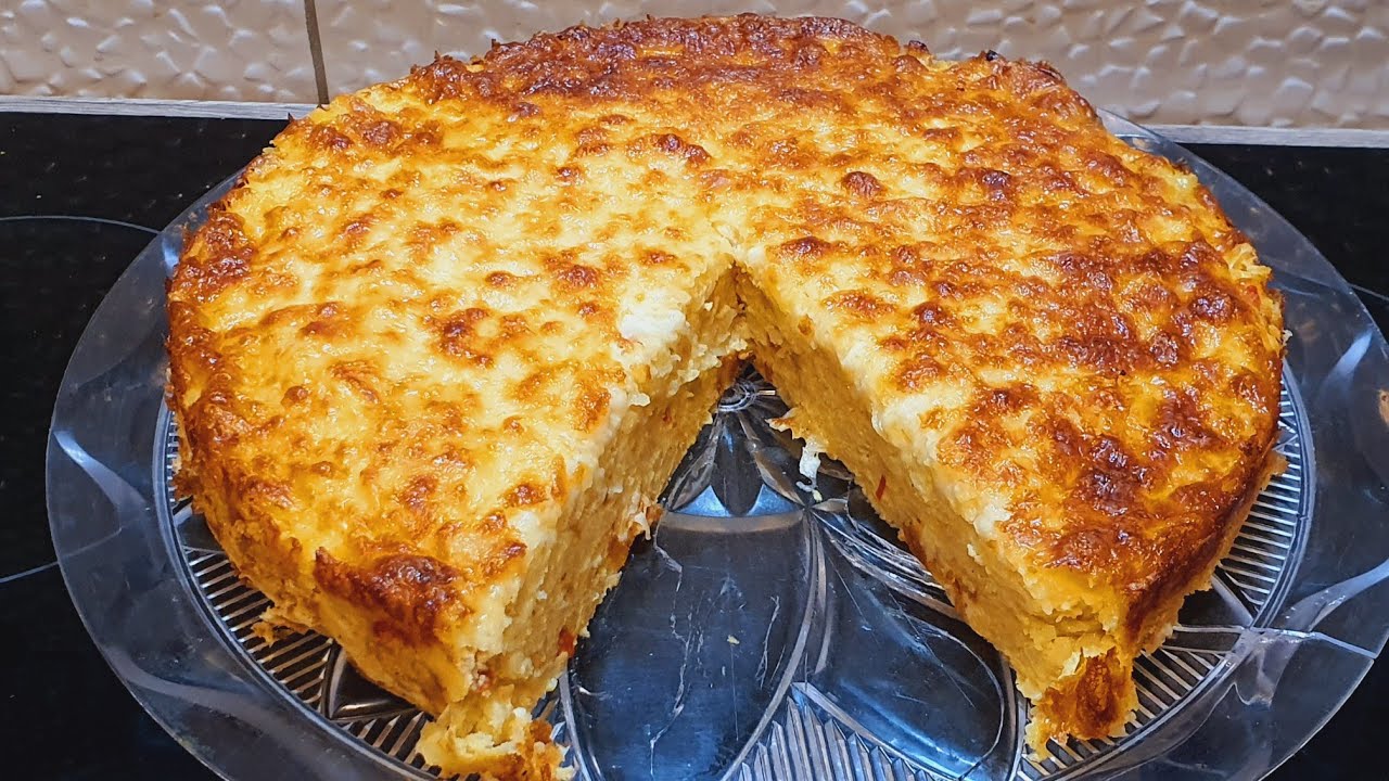 Tortilla de cartofi cu mozzarella