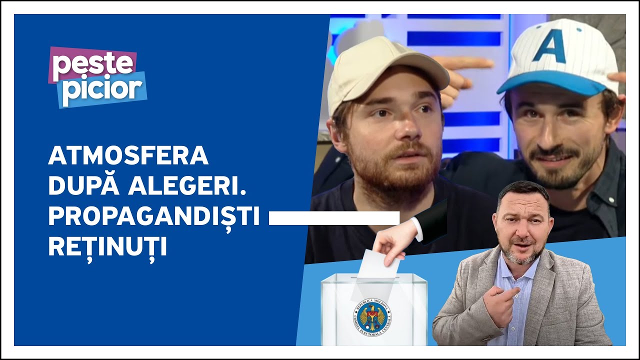 Peste Picior - Atmosfera după alegeri. Propagandiști reținuți