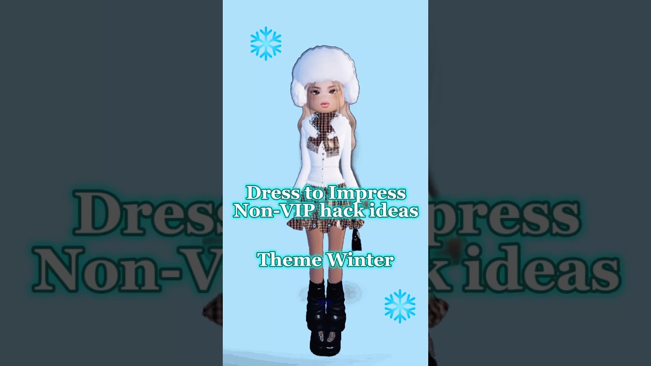 Dress to Impress Winter Theme