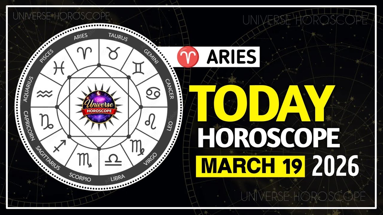 ARIES ♈ Horoscope for MARCH 19, 2026 – Love, Career & Money Predictions ✨”