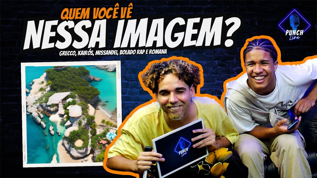 Canal Punchline - Qual mc você vê nessa imagem? Jogo da IA.