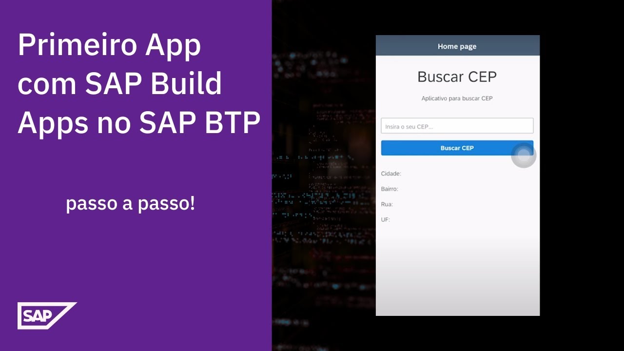 Como Criar seu Primeiro Aplicativo com SAP Build Apps(AppGyver) no SAP BTP