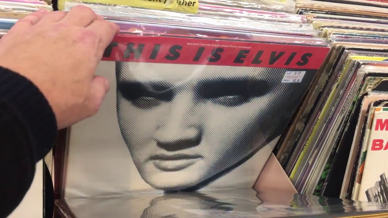 Flippin’ through Elvis Records @ Infinity. The King’s Court