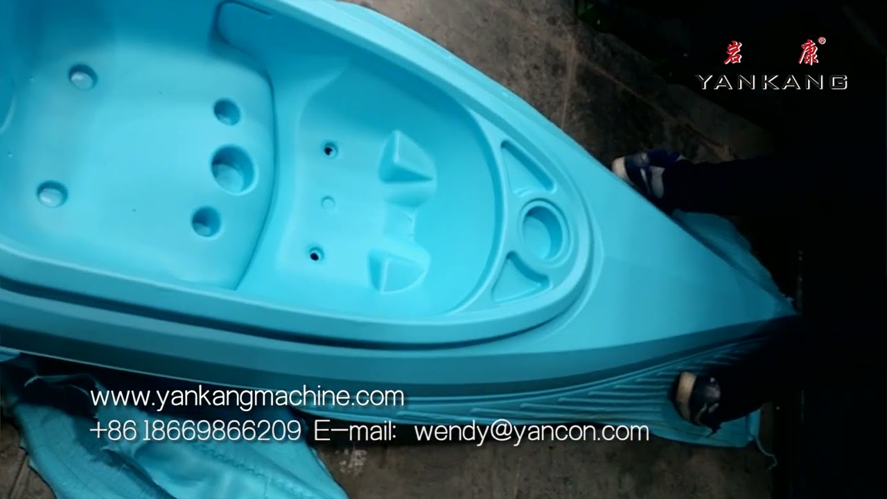 HDPE Kayak Rowing Boat Canoe Blow Moulding Machine
