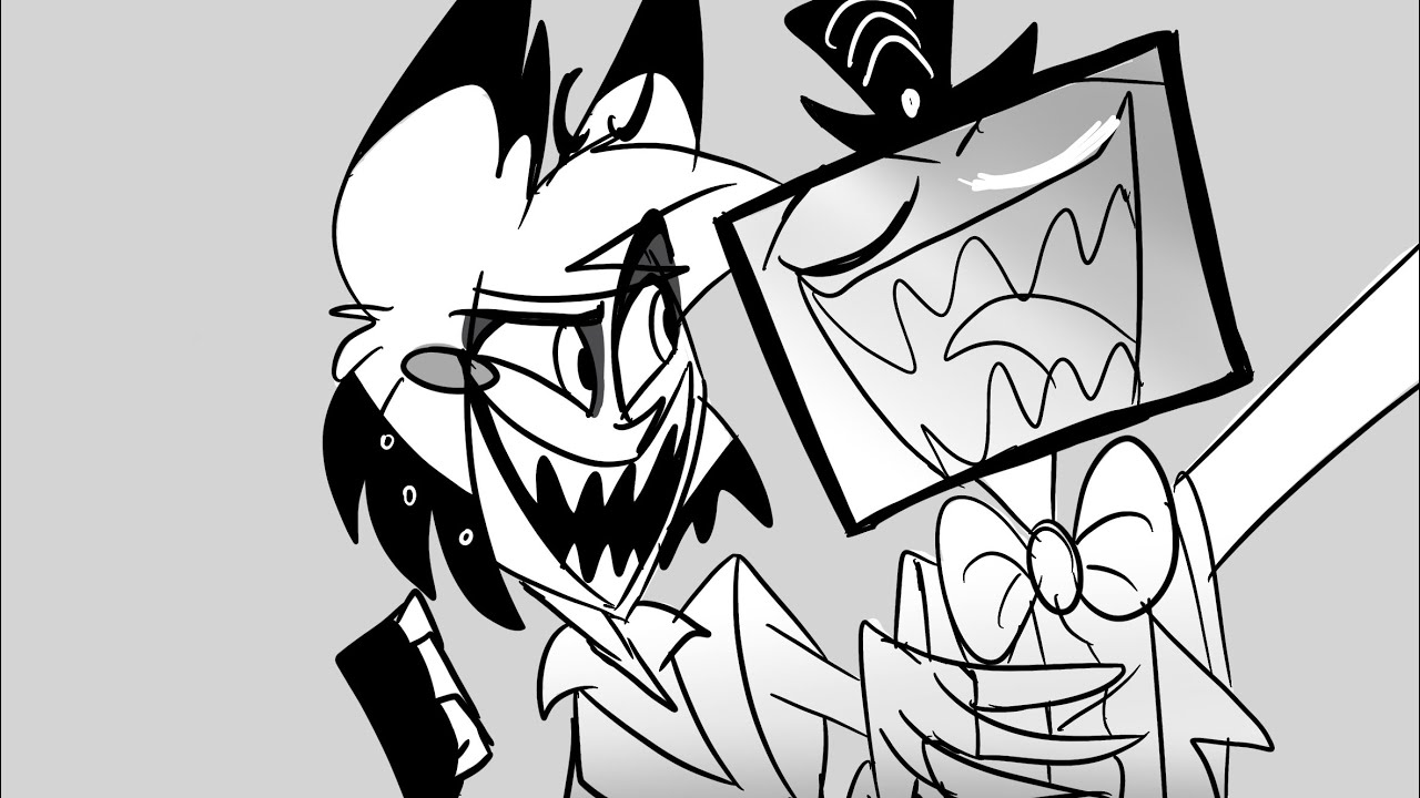 Alastor & Vox „Other Side“ Hazbin Hotel Animatic