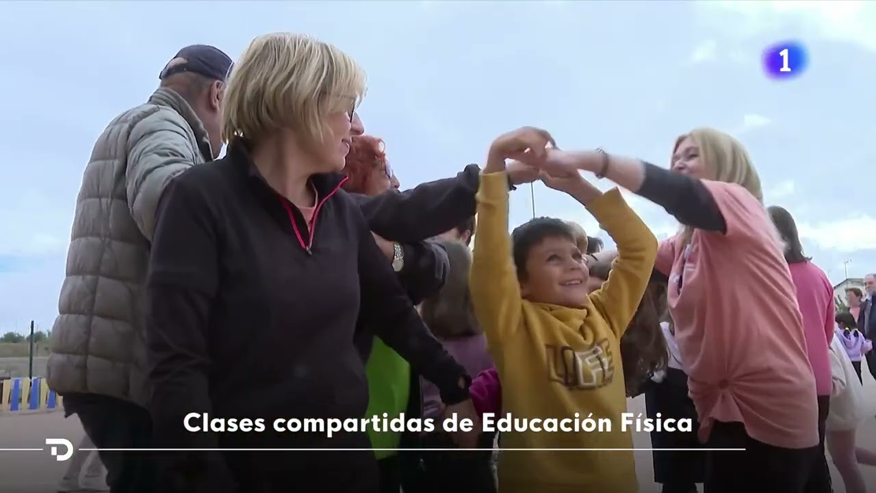 Compartiendo clases de educación física