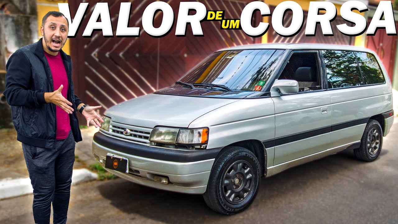 UM CARRO 8 LUGARES RENEGADO ABAIXO dos 16 MIL?😱 MAZDA MPV